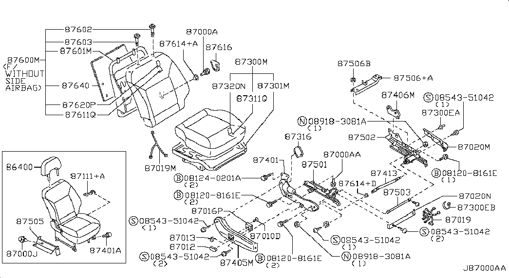 NISSAN 0155303703 - CLIP-TRIM ps1.lv