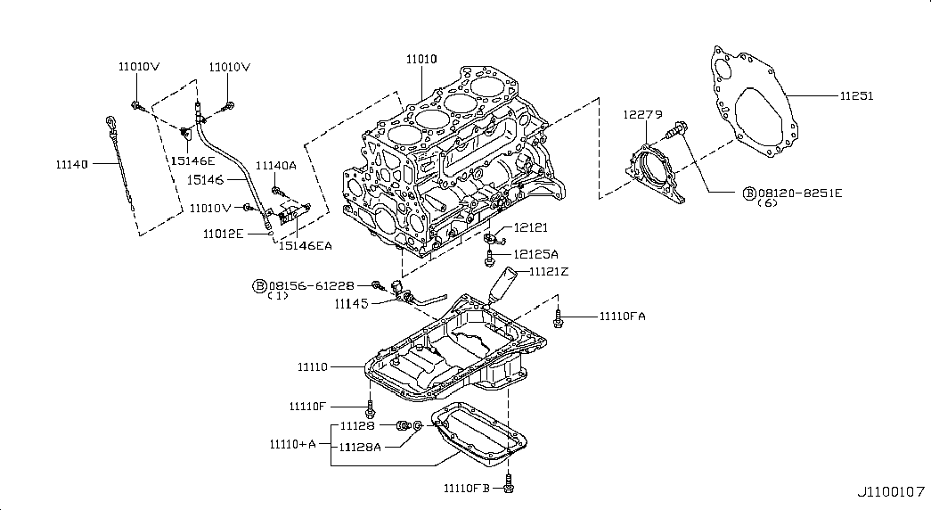 NISSAN 12279-2W201 - Vārpstas blīvgredzens, Kloķvārpsta ps1.lv