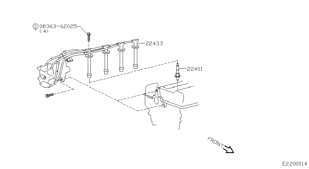 Infiniti 22448-6N015 - Aizdedzes spole ps1.lv