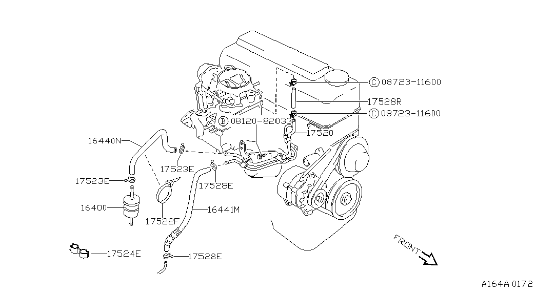 Infiniti 16400 V2700 - Degvielas filtrs ps1.lv