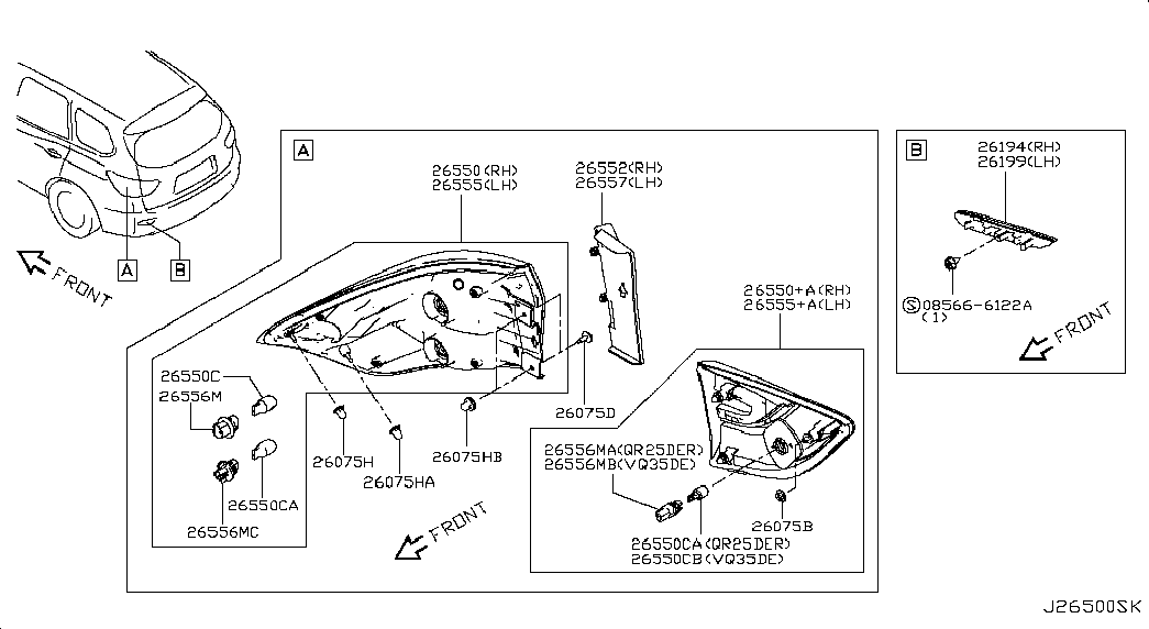 NISSAN 2626189948 - Kvēlspuldze, Dienas gaismas lukturis ps1.lv