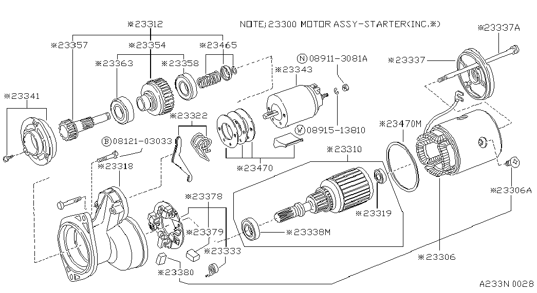 NISSAN 23358-07G00 - Gultnis ps1.lv