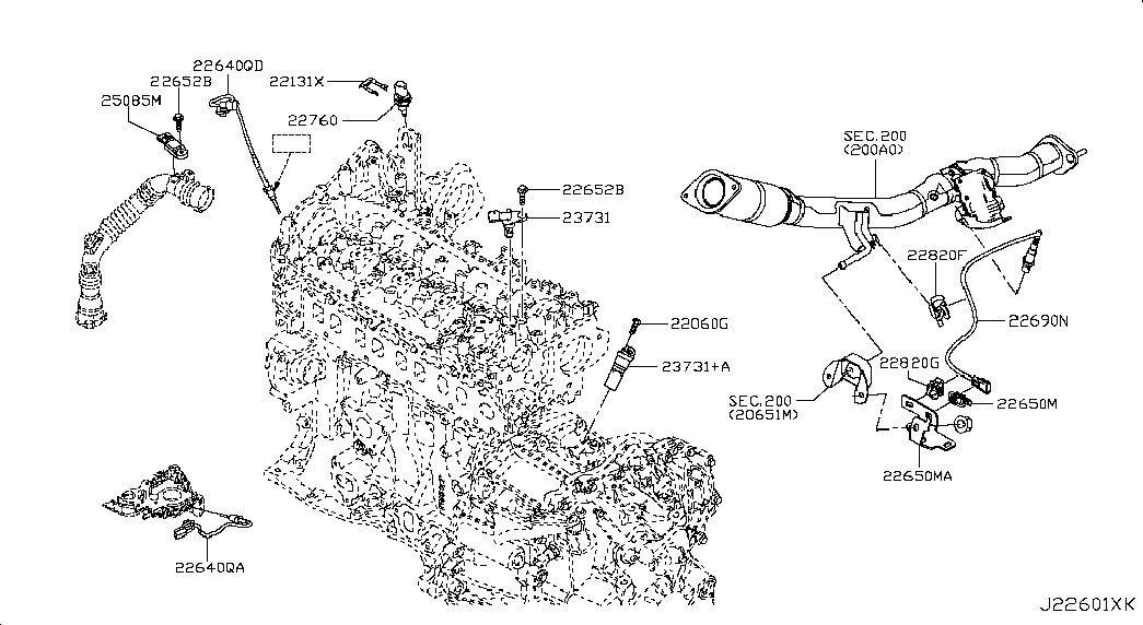 NISSAN 22630-00Q3H - Devējs, Spiediens ieplūdes traktā ps1.lv