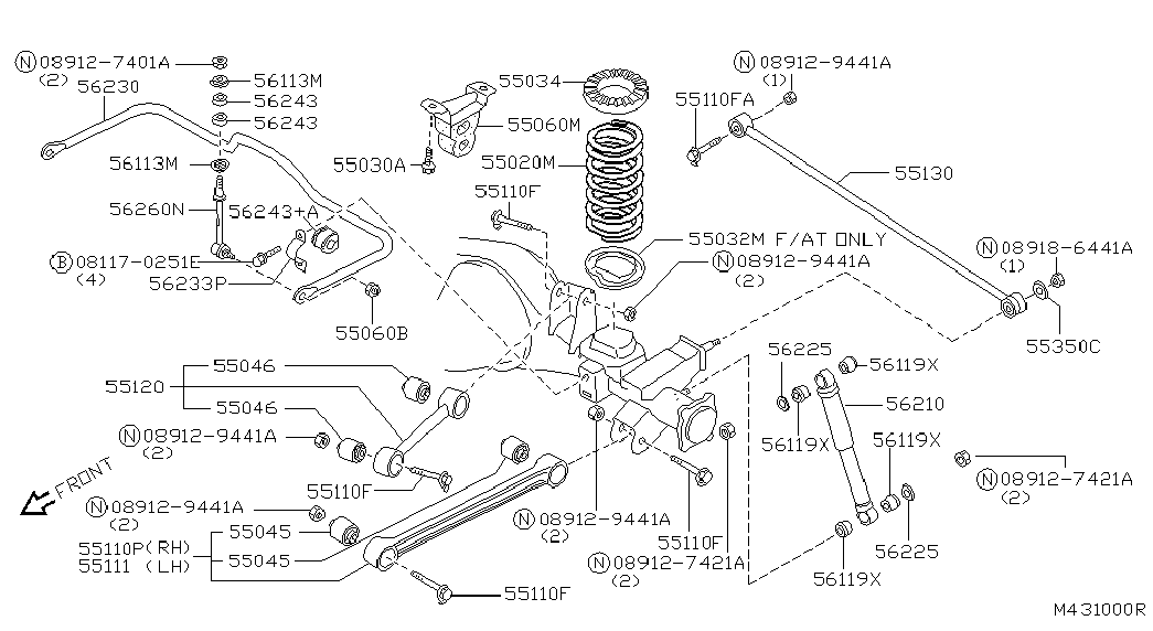 FORD 5626 00F0 01 - Stiepnis / Atsaite, Stabilizators ps1.lv