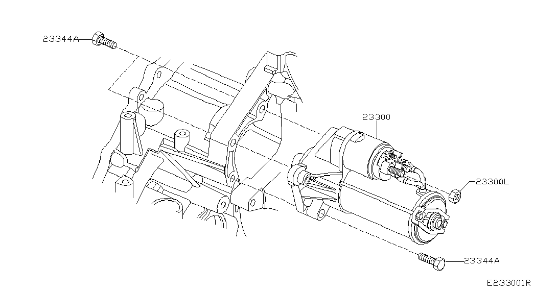 TOFAS 23300-AW300 - Starteris ps1.lv