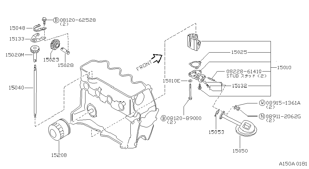 Infiniti 15208 01 B 01 - Eļļas filtrs ps1.lv