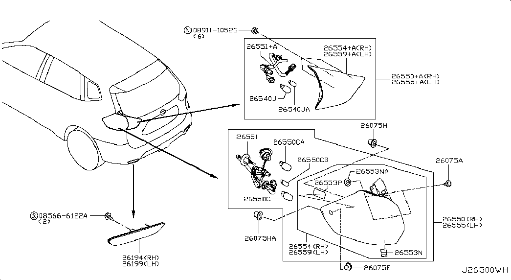 NISSAN 26261-89908 - Kvēlspuldze, Instrumentu paneļa apgaismojums ps1.lv