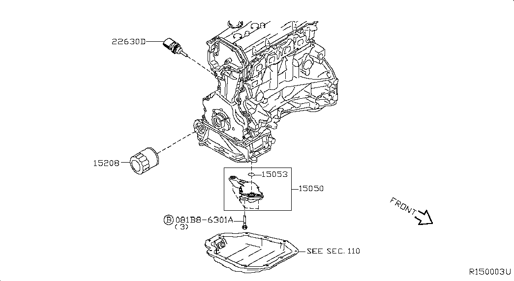 DACIA 1520865F0E - Eļļas filtrs ps1.lv