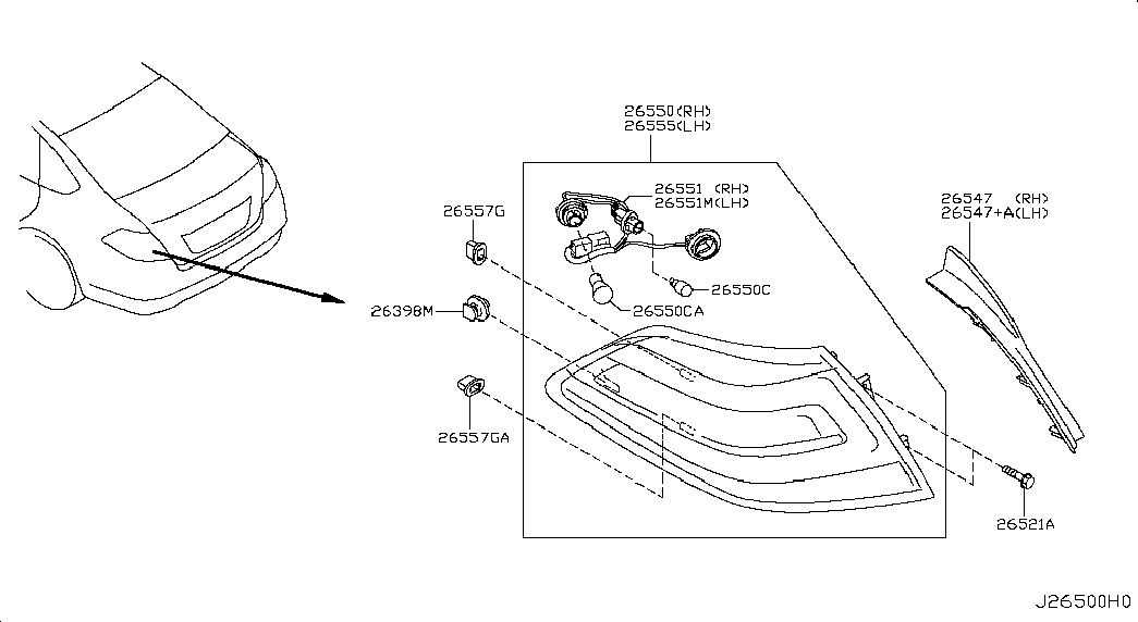 NISSAN 26271-89919 - Kvēlspuldze, Pagriezienu signāla lukturis ps1.lv