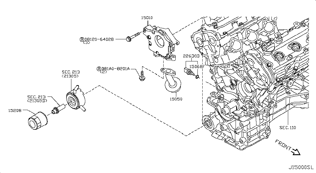 IME 15208-65F0A - Eļļas filtrs ps1.lv