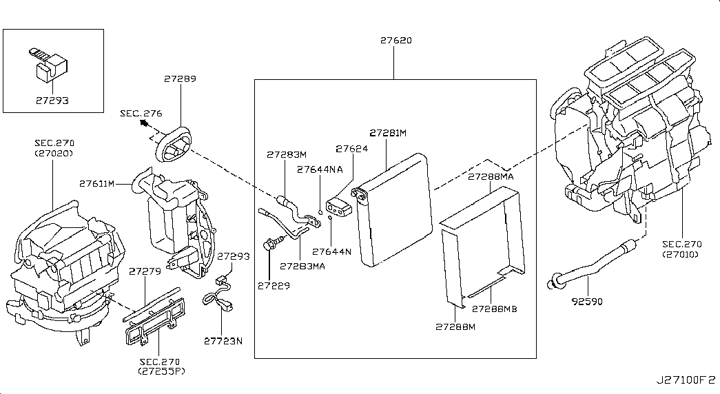 NISSAN 92200-9H205 - Izplešanās vārsts, Gaisa kond. sistēma ps1.lv