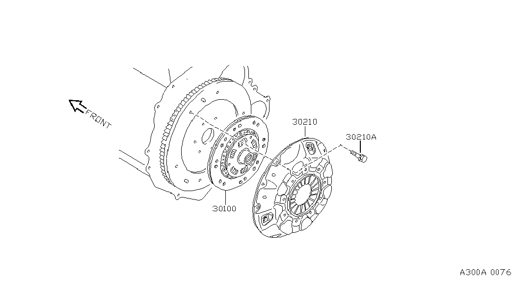 Opel 3010038F00 - Sajūga disks ps1.lv