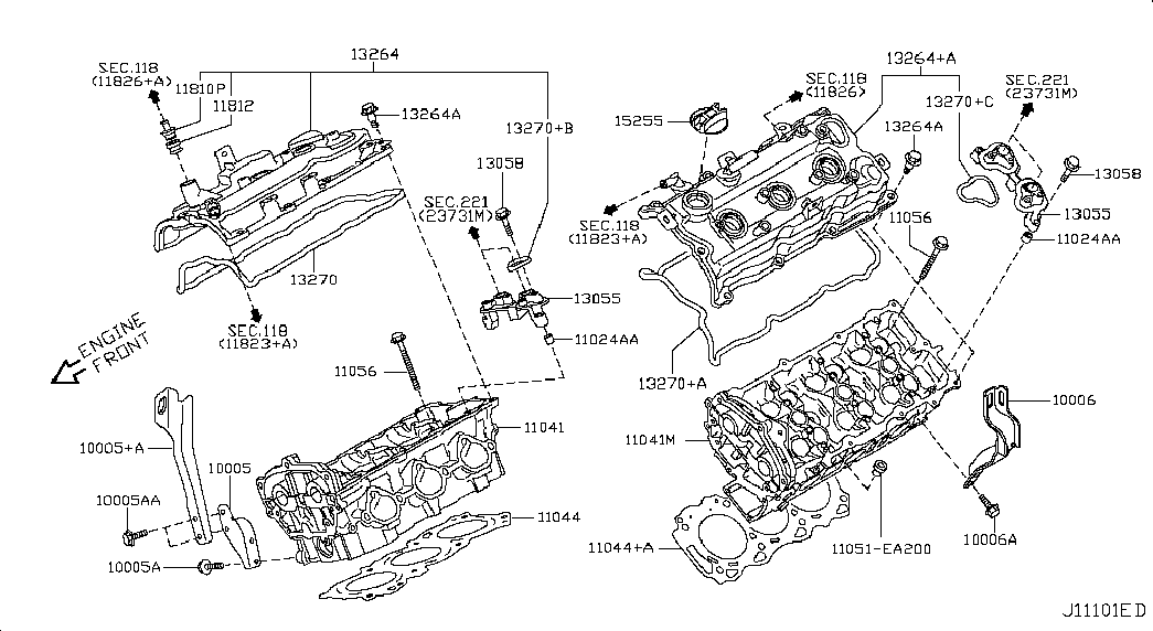 DACIA 13 27 0JK 20B - GASKET-ROCKER COVER ps1.lv