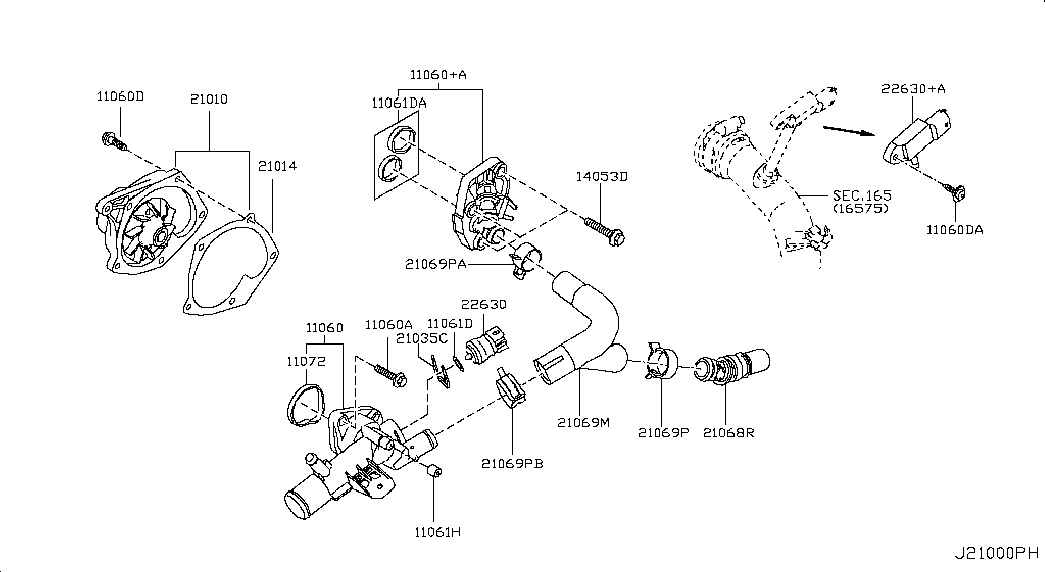 Alfa Romeo 21010-00Q0E - Ūdenssūknis ps1.lv