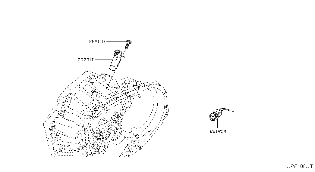 Infiniti 2375000Q0B - Impulsu devējs, Kloķvārpsta ps1.lv