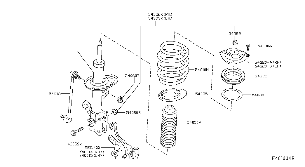 NISSAN 54618-CY00A - Stiepnis / Atsaite, Stabilizators ps1.lv