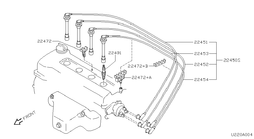 Infiniti 22401-50Y04 - Aizdedzes svece ps1.lv