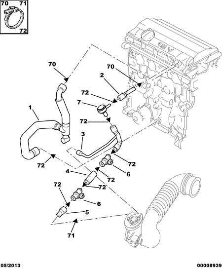 PEUGEOT 1192 Q4 - Šļūtene, Kartera ventilācija ps1.lv