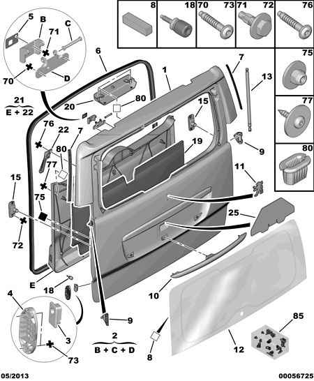 TOYOTA 8731 P5 - Gāzes atspere, Motora pārsegs ps1.lv