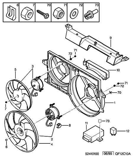 PEUGEOT 1253 41 - Ventilators, Motora dzesēšanas sistēma ps1.lv