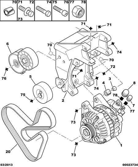 DS (CAPSA) 5750.VS - DRIVE BELT ALTERNATEUR ps1.lv