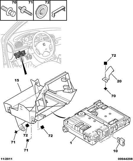 PEUGEOT 6580 26 - ANC CONTROL BOX ps1.lv