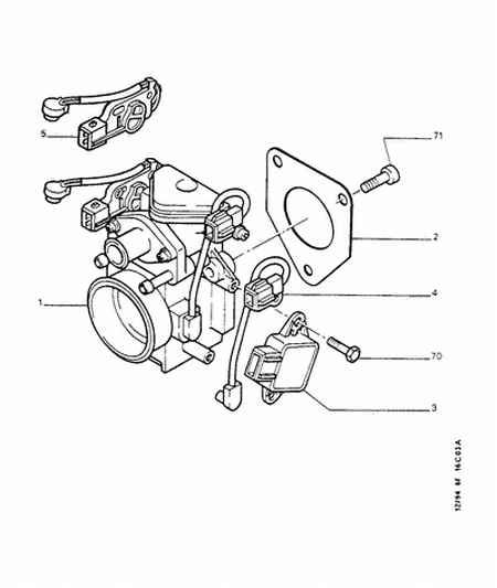 Peugeot Motorcycles 1628 L1 - Devējs, Droseļvārsta stāvoklis ps1.lv