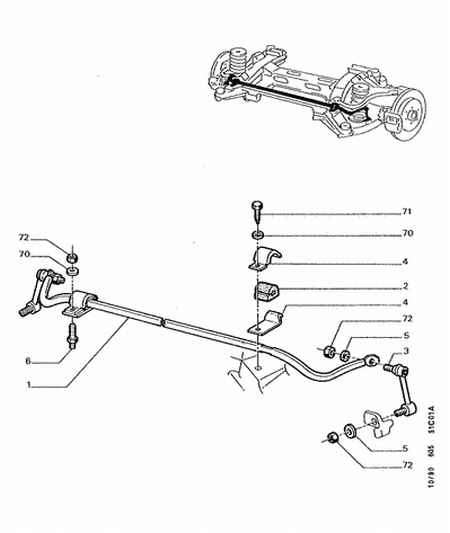 CITROËN 5178.43 - Stiepnis / Atsaite, Stabilizators ps1.lv