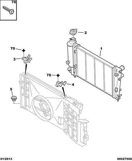 CITROËN/PEUGEOT 1330 46 - Radiators, Motora dzesēšanas sistēma ps1.lv