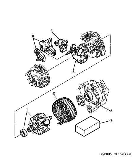 PEUGEOT 5761.95 - Ģeneratora sprieguma regulators ps1.lv