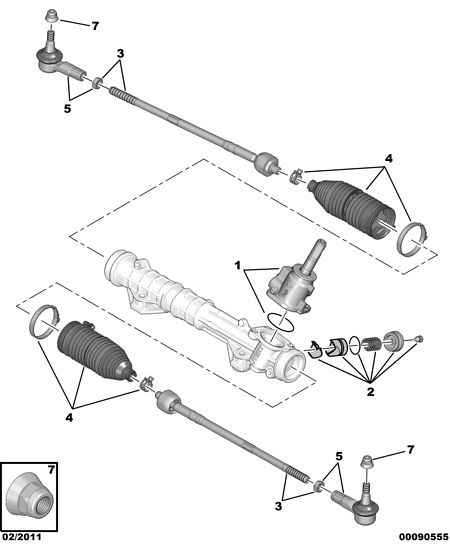 DS 3812 F7 - Aksiālais šarnīrs, Stūres šķērsstiepnis ps1.lv