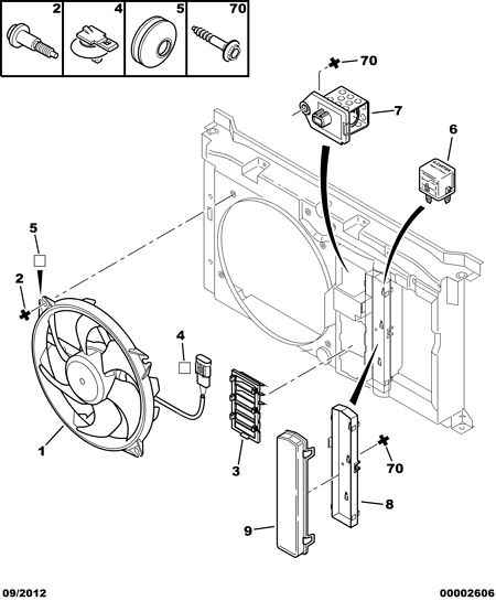 CITROËN 1253.A9 - Ventilators, Motora dzesēšanas sistēma ps1.lv