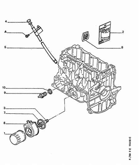 PEUGEOT 1109 76 - Eļļas filtrs ps1.lv