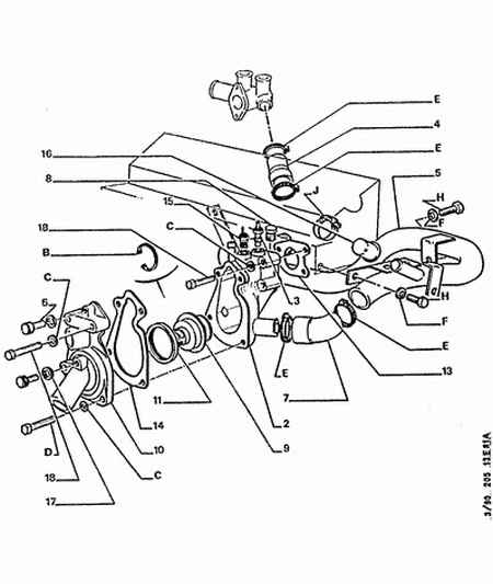 CITROËN/PEUGEOT 1 33 820 - Termostats, Dzesēšanas šķidrums ps1.lv