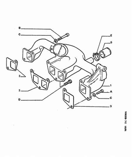 CITROËN 0348.98 - Blīve, Ieplūdes kolektors ps1.lv