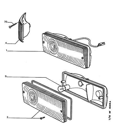 FIAT 6303 04 - Pagrieziena signāla lukturis ps1.lv