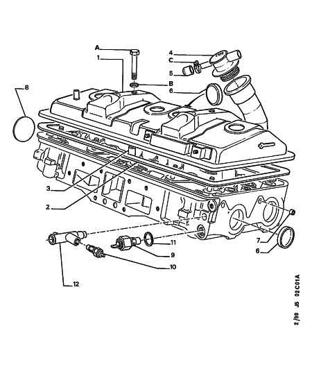 CITROËN 0249.14 - Blīve, Motora bloka galvas vāks ps1.lv