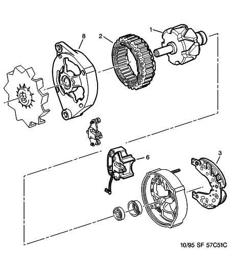 PEUGEOT 5761.67 - Ģeneratora sprieguma regulators ps1.lv