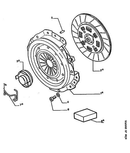 Talbot 2052 23 - CLUTCH KIT ps1.lv