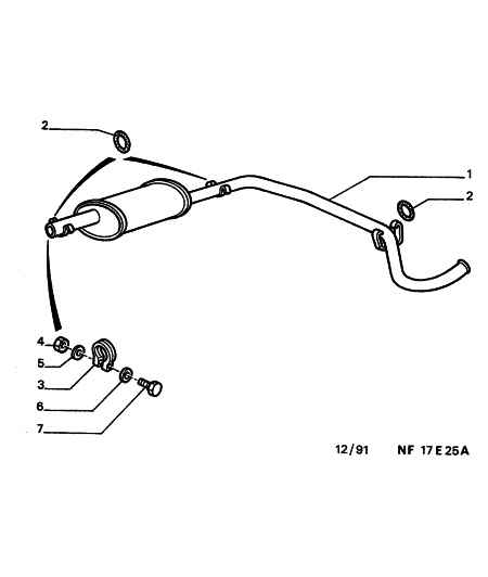 CITROËN 1713 26 - EXHAUST SYSTEM FIXING CLAMP ps1.lv
