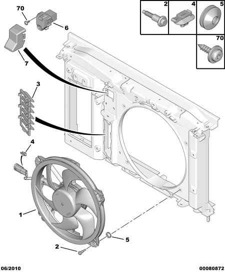 CITROËN/PEUGEOT 96 739 998 80 - Rezistors, Salona ventilators ps1.lv