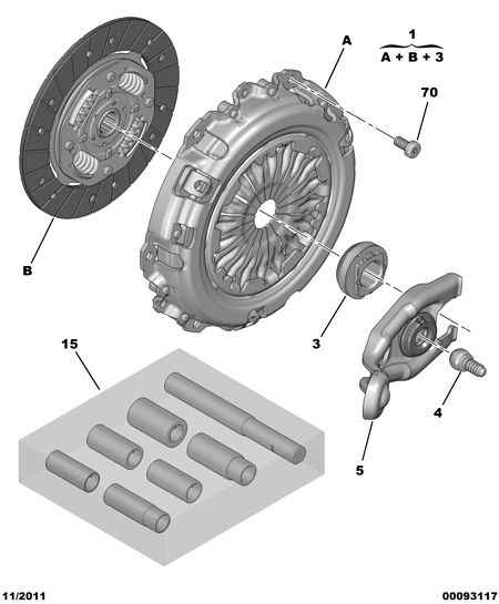 Talbot 2053.09 - Sajūga komplekts ps1.lv