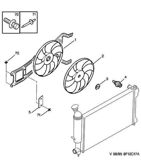 CITROËN 1254 58 - Ventilators, Motora dzesēšanas sistēma ps1.lv