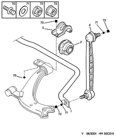 PEUGEOT 5094 64 - Bukse, Stabilizators ps1.lv