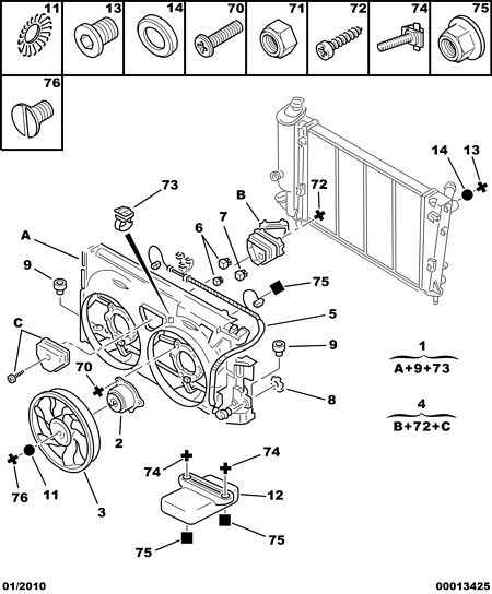 CITROËN 1308 H4 - Ventilators, Motora dzesēšanas sistēma ps1.lv