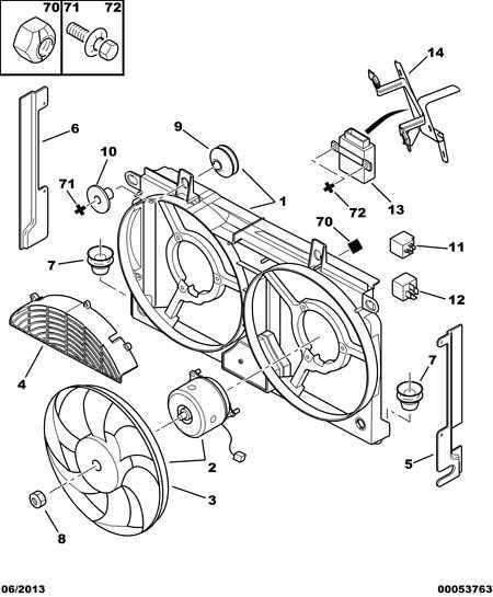 PEUGEOT 1308 W7 - Ventilators, Motora dzesēšanas sistēma ps1.lv