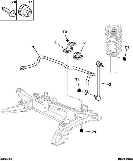 CITROËN/PEUGEOT 5087 60 - Stiepnis / Atsaite, Stabilizators ps1.lv