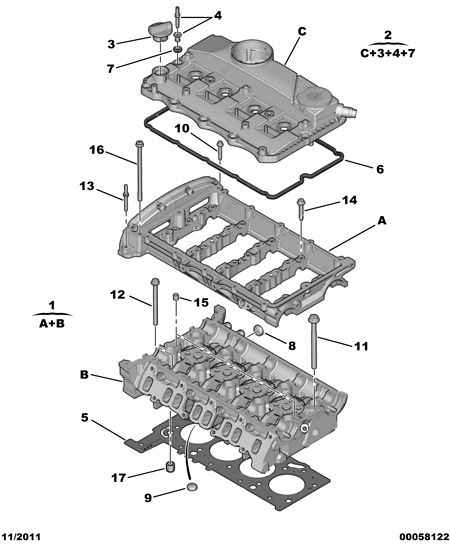 FORD 0248.P9 - Cilindru galvas vāks ps1.lv