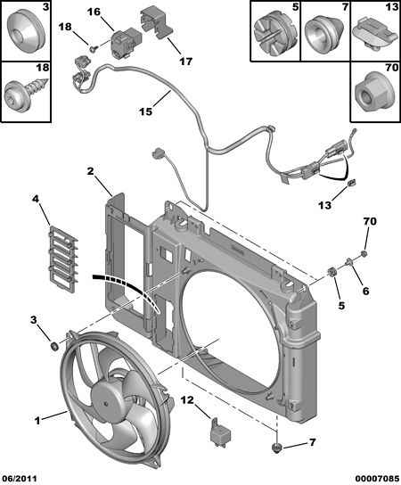 Piaggio 1253 C8 - Ventilators, Motora dzesēšanas sistēma ps1.lv