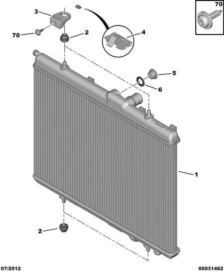 PEUGEOT 1333.14 - Radiators, Motora dzesēšanas sistēma ps1.lv